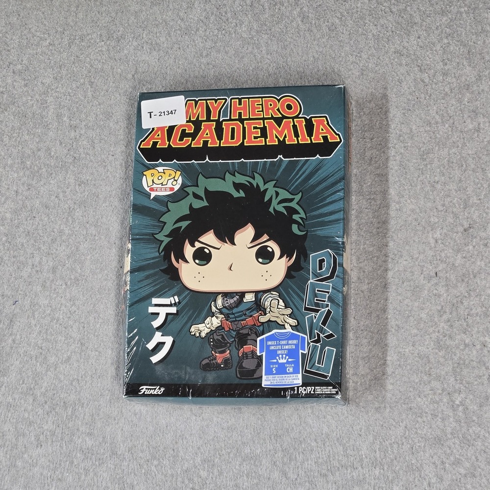 My Hero Academia Men T-Shirt Small Gray Graphic NWT